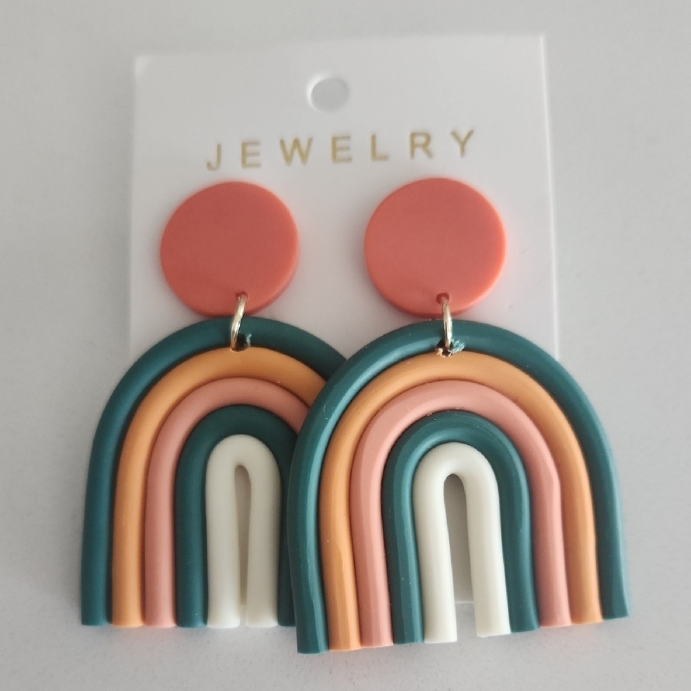 Colorful Rainbow Earrings